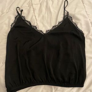Express lace trim cami
